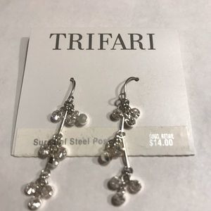 Trifari Silver earrings